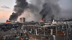 Explozie la depozitul portului din Beirut
