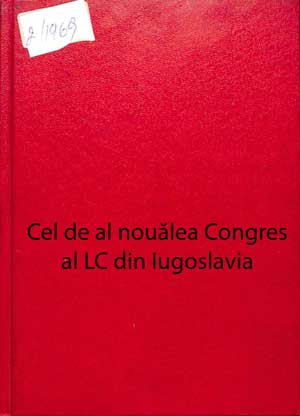 Cel de al nouălea Congres al LC din Iugoslavia