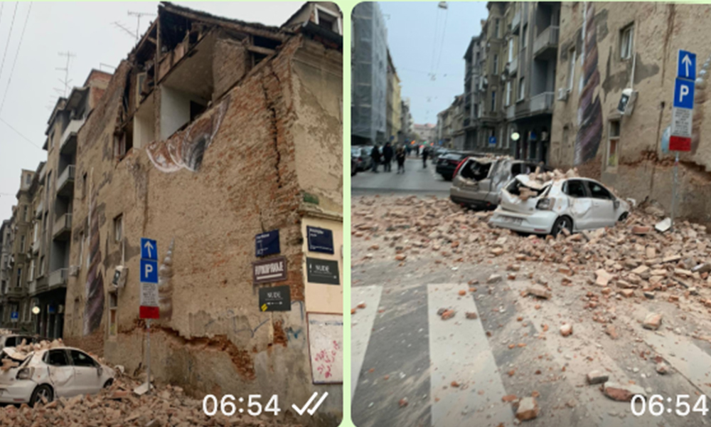 Cutremure de proporții au lovit Croația