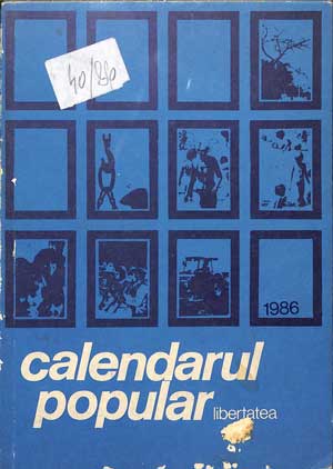 Calendarul Popular 1986