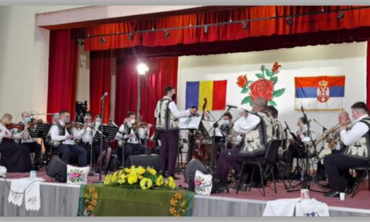 Primul concert online al Orchestrei de Muzică Populară a Consiliului Național al Minorității Naționale din Serbia