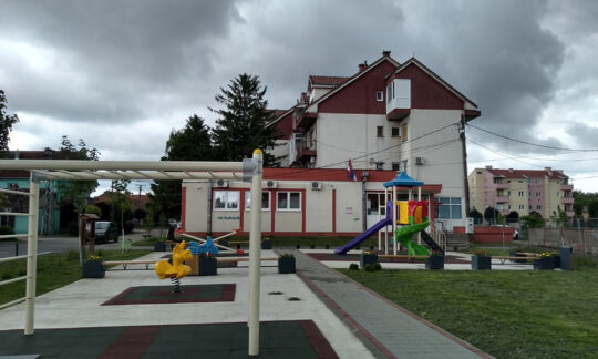Un nou parc de joacă pentru copii