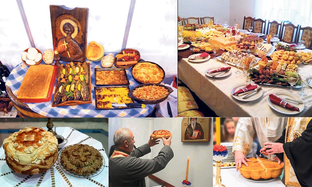 ,,Slava” este sărbătorirea sfântului ocrotitor al casei la sârbi