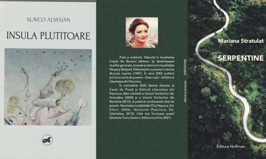Cărțile poeților Slavco Almăjan și Mariana Stratulat, prezentate în ,,Orizont”