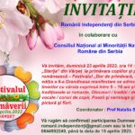 Trei evenimente româneşti în luna aprilie la românii din Serbia