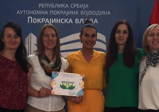 Programul „Pentru școli mai curate și mai verzi din Voivodina” – Ș.E. ”Sfântul Gheorghe” din Uzdin printre premiați