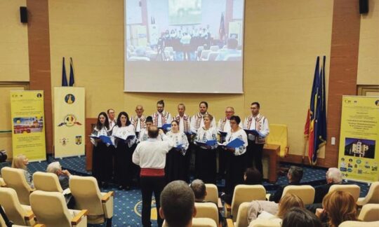 Corul mixt al Asociaţiei ,,Vichentie Petrovici Bocăluţ” a concertat la Academia Română din Timişoara