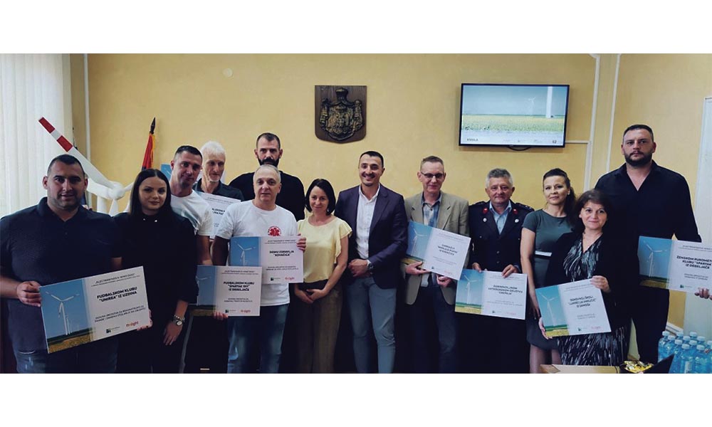 Compania ,,Electrawinds K-Wind” a donat fonduri organizațiilor nonprofit din Covăcița