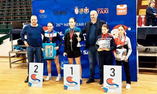 Emili Miul și Teodora Miul au ocupat medalii la Turneul Internațional de la Novi Sad