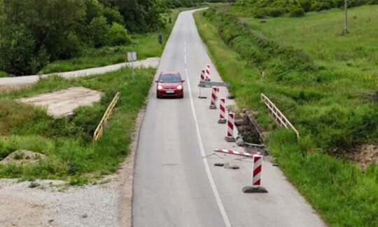 Reconstrucția drumului spre Iablanca, Sălcița și Coștei