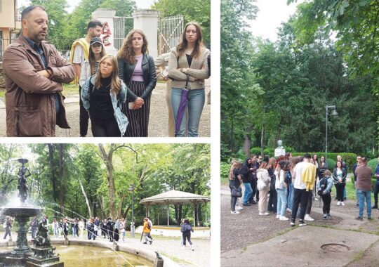 Studenții Facultății de Agricultură din Novi Sad au vizitat parcul orașului din Vârșeț