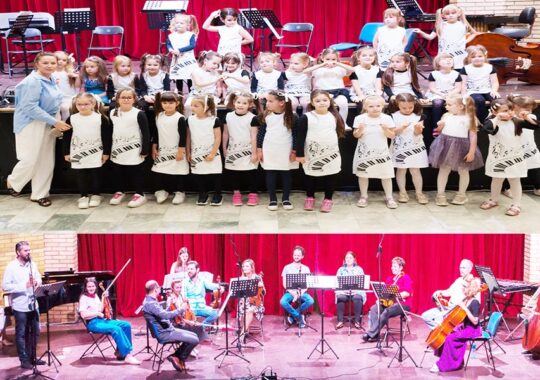 Filarmonica din Zrenianin a susținut două concerte umanitare de Ziua Internațională a Copilului