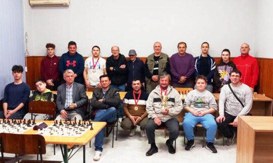 Clubul de Șah ,,Unirea” din Râtișor s-a clasat pe locul II